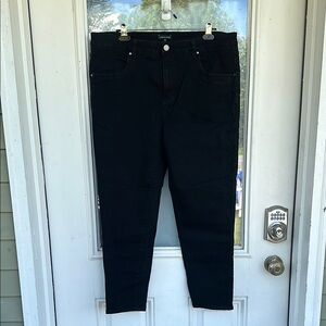 Universal Standard Seine High Rise Black Skinny Jeans (Sizes 18 | 20 | 20 Long)
